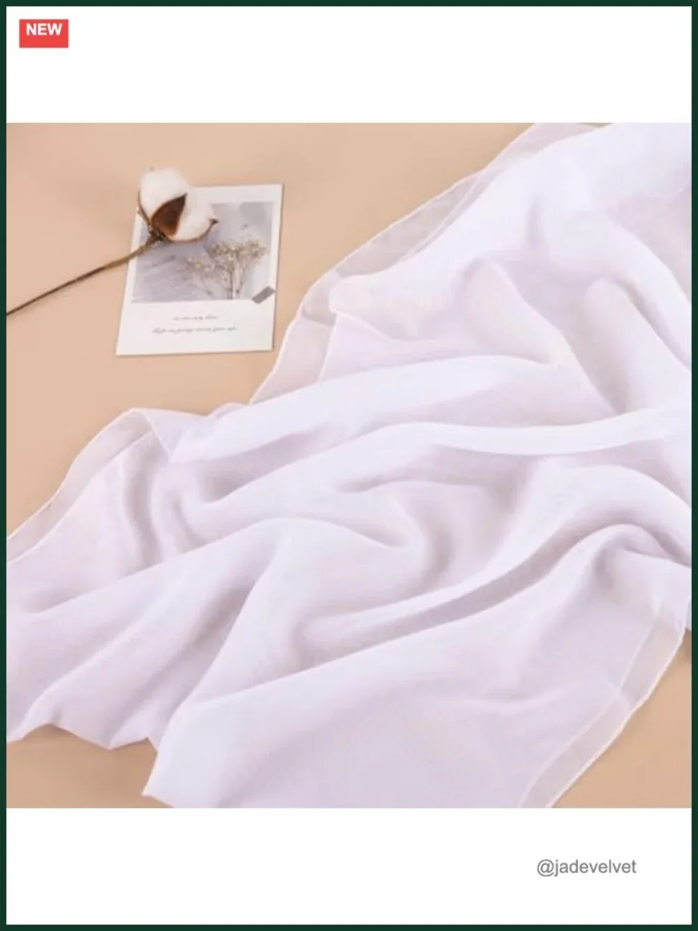 Women's Sheer Chiffon Scarf Lightweight Neck Scarf Wedding Party Accessory